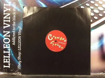 Crowded House Locked Out 12" Promo Single Vinyl Record 12CLDJ707 A1/B1 Pop 90’s - Image 1 of 4