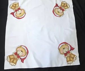 Topper da tavola punto croce completo rifinito gattino/gatto natalizio nuovo - Foto 1 di 4