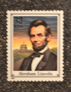 1995USA #2975j 32c Civil War - Abraham Lincoln Mint NH VF president - Picture 1 of 2