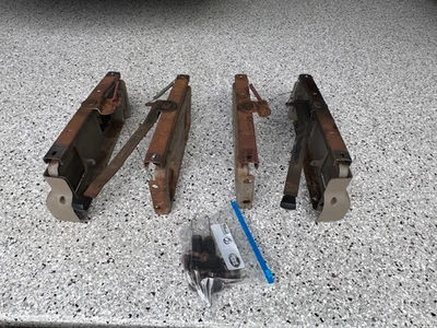 1988 - 1999 OBS CHEVY GMC SILVERADO ПРИГОРОД РУЧНОЙ КОВШЕОБРАЗНОЕ СИДЕНЬЕ СТОЯКИ ТРЕКИ - Изображение 1 из 4