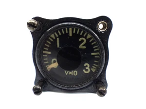 Voltímetro de avión militar ruso MiG Vx10 - Imagen 1 de 3