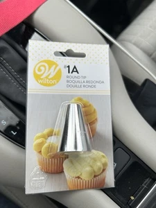 Wilton Piping Tips Round Tip #1A Stainless Steel- Stock # 418-6602 NEW - Picture 1 of 1