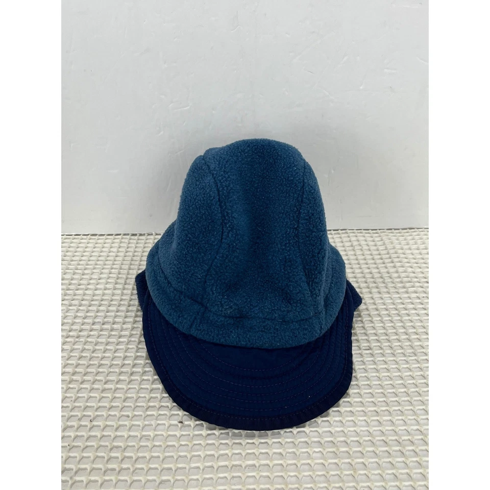 De colección EE. UU. Patagonia Polar Pato Bill Gorra Sombrero Azul Talla Mediana Orejeras Foto 1 de 4