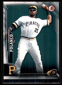 2016 Bowman Gregory Polanco Pittsburgh Pirates #71 - Picture 1 of 2