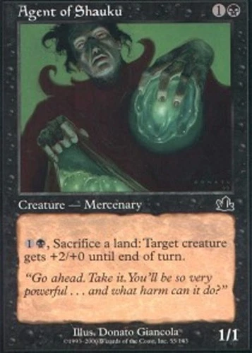 Agent of Shauku - Prophecy #55/143 MTG Magic The Gathering - Image 1 of 1