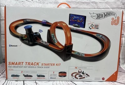 New Hot Wheels ID Smart Track Starter Set Bluetooth W/3 ID Vehicles FREE SHIP!! - Image 1 of 4