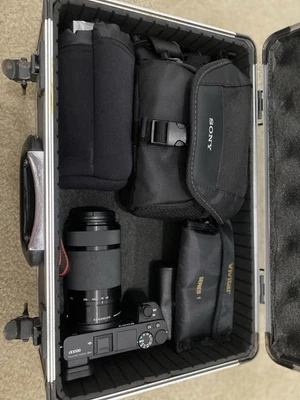 Sony Alpha A6500 Mirrorless Digital Camera Body And More ( Read Description) - Image 1 of 4