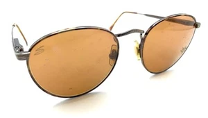 Serengeti Millennium Brown Bronze Round Sunglasses Brown Lens Japan Unisex - Picture 1 of 12