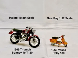 19 Piece Set Maisto Motorcycles 1:18 Harley Triumph Indian Ducati Man Cave - Picture 1 of 10