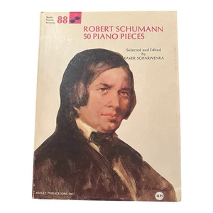 Robert Schumann 50 Piano Pieces NOS 1976 Ashley Publications World Favorite 88 - Picture 1 of 8