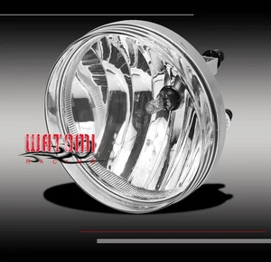 07-13 GMC SIERRA 1500/14 2500 3500 HD BUMPER DRIVING FOG LIGHT CHROME DRIVER LH - Picture 1 of 2