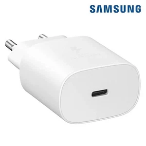 Samsung Chargeur 25W USB C Ultra Rapide Adaptateur Secteur Original Neuf courant - Photo 1 sur 4