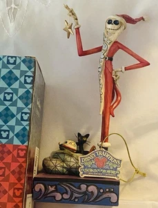 Disney Jim Shore Nightmare Before Christmas Santa Jack Is Coming To Town In BOX - Picture 1 of 20
