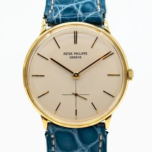 Orologio Patek Philippe Calatrava ref.2573 oro giallo 18 carati carica manuale 32 mm - Foto 1 di 4