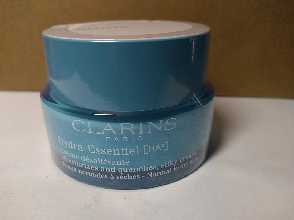 Clarins Hydra-Essentiel Hidrata y Apaga, Crema SEDOSA 1,7 oz / 50 ml Nueva sin caja Foto 1 de 4