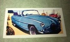 LYNX Sports Car  Musgrave Bros Tea Trade Card UK 1960s