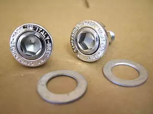 New-Old Stock Campy Crank Bolts for Square Tapered Bottom Bracket...with Washers - Picture 1 of 1