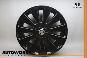 09-12 Jaguar XF X250 8.5"x19"49MM Wheel Rim Black 8X231007CA OEM - Picture 1 of 14