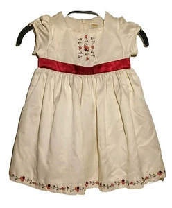 SCHÖNES GYMBOREE KLEID 18-24 MONATE - BESTICKTE BLUMEN - Bild 1 von 3