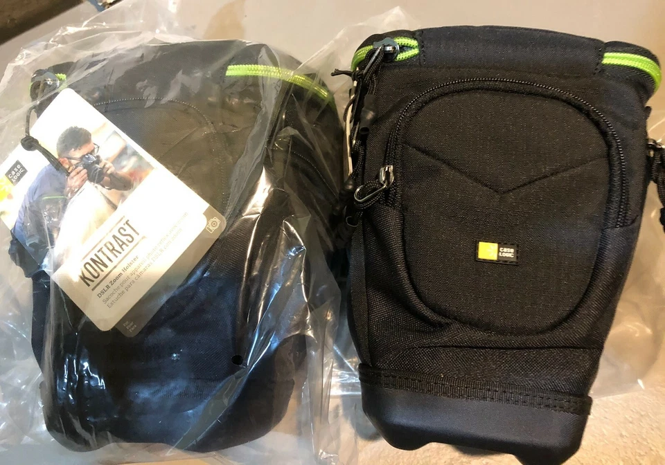 ***Lot of 2*** Brand New Case Logic Kontrast KDH101 Black Camera Case - Image 1 of 4
