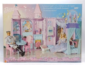 Barbie Swan Lake Enchanted Castle Playset / Castello delle fiabe / Mattel B2661, NrfB - Foto 1 di 7