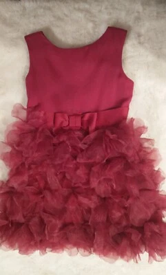 Vestido Neiman Marcus Talla Pequeña Niñas Magenta Ocasión Especial Foto 1 de 4