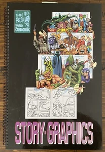 Story Graphics Joe Kubert World of Cartooning - Foto 1 di 5