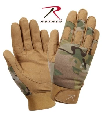 Rothco Lightweight All Purpose Duty Gloves - Multicam - Image 1 of 3
