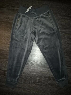 Niñas Justice Acogedor Velour Joggers Nuevo Talla 6 Gris Oscuro Foto 1 de 3