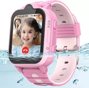 4G Smart Watch Kids with GPS and Phone SOS-IP67 Waterproof Kids Watch WiFi - Picture 1 of 7