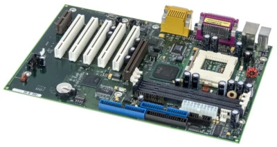 Fujitsu-Siemens D1184-A11 GS2 Socket 370 3x Sdram AGP 5x PCI ATX Mainboard - Image 1 of 2