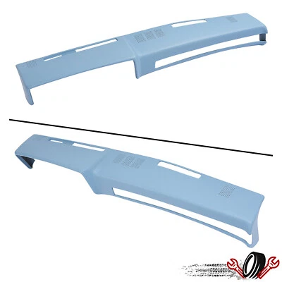 Cubierta de tablero azul claro apta para camioneta GMC Chevrolet 81-1991 reparación de tablero nueva Foto 1 de 4