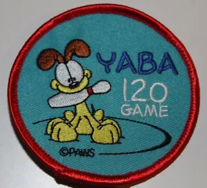 YABA YOUNG AMERICAN BOWLING ALLIANCE 120 GIOCO PATCH GARFIELD ODIE NUOVO VECCHIO MAGAZZINO - Foto 1 di 1