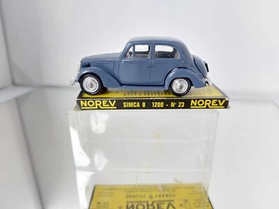 Norev n.23 Simca 8 1200 in scatola 1:43 plastica - Immagine 1 di 4