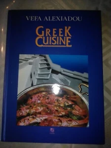GREEK CUISINE VEFA ALEXIADOU GREEK COOKBOOK - Picture 1 of 3