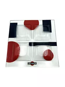 Martini&rossi Gerade für Aperitif Werbeschild Glas 20x20cm - Bild 1 von 11
