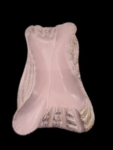 MCM Pink and Gold Fleck Ashtray - Made in USA - 11”x5.5” - Picture 1 of 9