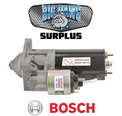 Motor De Arranque Bosch SR569X para Renault 1985-1987 1.7L 2.0L (Remanufacturado) Foto 1 de 4