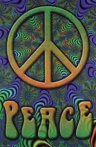 Cartel Fractal Peace Sign Daydream 1429 1996 nuevo 22x34 envío gratuito - Imagen 1 de 1