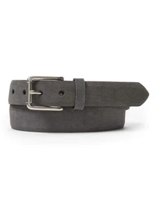 banana republic men Grey Bombay Suede Belt 40 in NWOT RRP$120 - Picture 1 of 1