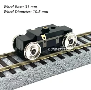 On30/Oe/HO/J Scale Narrow Gauge Locomotive Power Drive Unit Wheel 31mm/10.5mm 0e - Picture 1 of 9