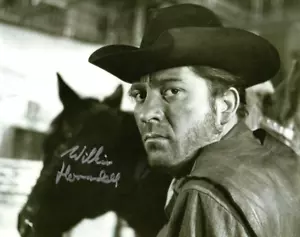 Doctor Who Autograph: WILLIAM HURNDELL (The Gunfighters) Rare Signed Photo - Picture 1 of 1