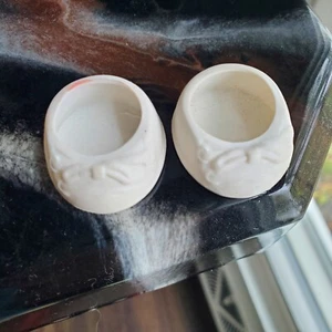 My Little Pony Schuhe, großes Pferd, weiße Schleife, 2er Set, Vintage - Bild 1 von 5