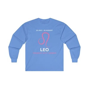 Leo Zodiac Sign Unisex Tee, Anthropologie Inspired Shirt, Passionate Witty - Picture 1 of 17