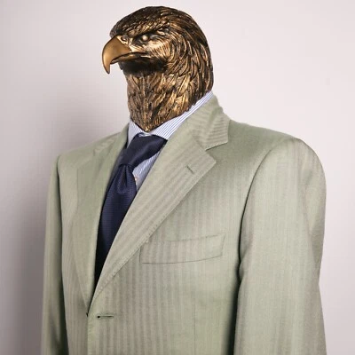 NUEVO CON ETIQUETAS $1750 LARDINI Ing. Abrigo deportivo Loro Piana CACHEMIRA color pistacho 40US/50IT Foto 1 de 4