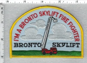 Bronto Skylift (Company) Fire Fighter (Orlando, Florida) Shoulder Patch - Picture 1 of 1