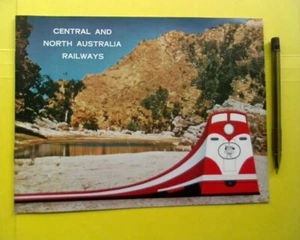 circa 1966 Commonwealth Railways THE GHAN, INFORMATION BOOK & MAP - Bild 1 von 6