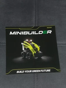 MINIBUILDER Minilader Prospekt ( b 272 ) - Bild 1 von 1