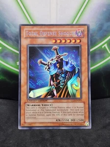 Yugioh Total Defense Shogun CT1-EN001 Super Rare Misprint ERROR LP - Picture 1 of 3