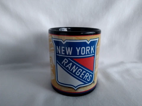 New York Rangers  12 oz Coffee Mug Collectible Hockey NHL Ships Free! Cover
